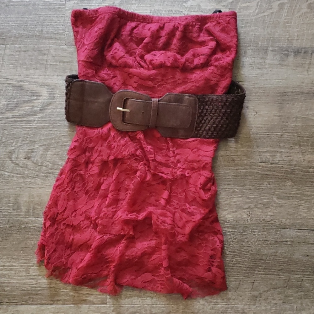 Strapless Dress Shirt